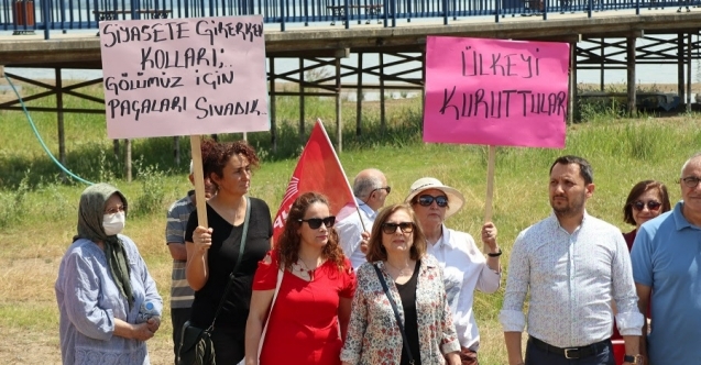 “İznik Gölü çöl olmasın!”