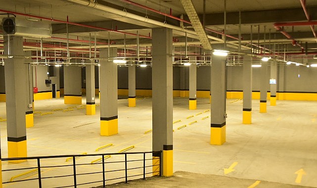 Kültür ve Gençlik Merkezi Otoparkı açıldı