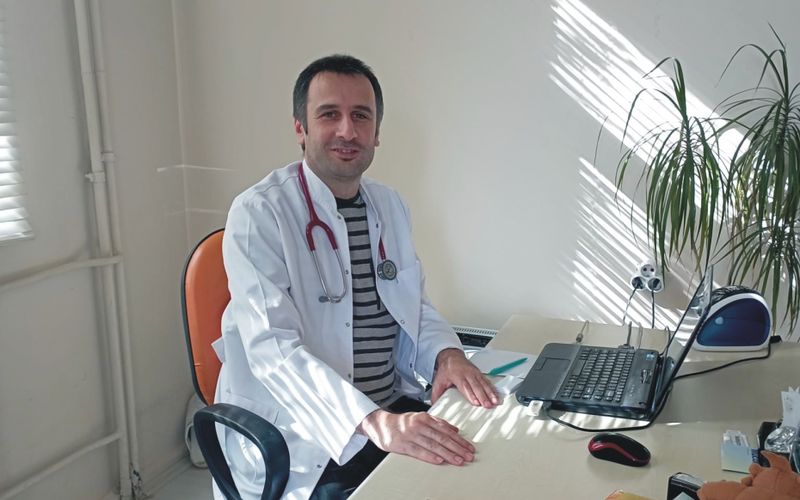 Dr. Recep Diler Uzman Aile Hekimi oldu